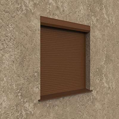 Рольставни Prestige 1500 x 1600 мм, встроенный