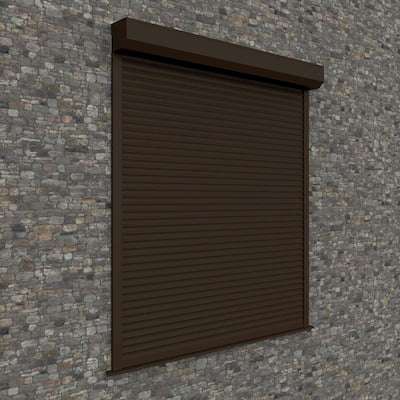 Рольставни Security 2500 x 2500 мм, накладной